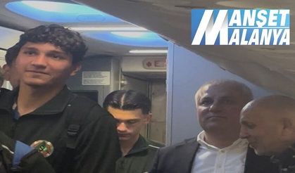 Eray Erdem ve ve Hasan Çavuşoğlu'ndan Alanyaspor'a kutlama