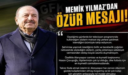 Memik Yılmaz Geri Adım Attı: “Alanyaspor Camiasından Özür Dilerim”