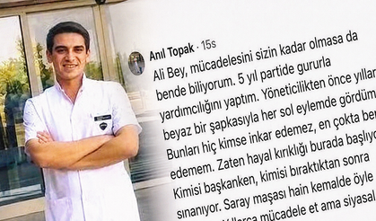 Anıl Toprak’ın Paylaşımları Parti İçinde Rahatsızlık Yarattı.