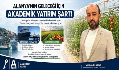 Anahtar Parti'den: ALKÜ’ye Denizcilik ve Ziraat Çağrısı