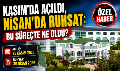 “Alanya Girne Koleji’nde Dikkat Çeken Süreç: Eğitim Başladı, Ruhsat 5 Ay Sonra Geldi”