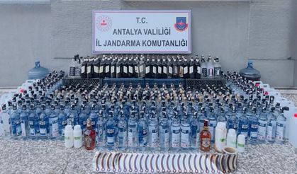 Kaçak Alkol Deposuna Baskın: 1 Şüpheli Tutuklandı