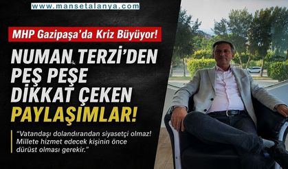 MHP Gazipaşa’da Kriz İddiaları: “Muhtar Olamayacak Kişiler Partiye Yön Vermeye Çalışıyor”