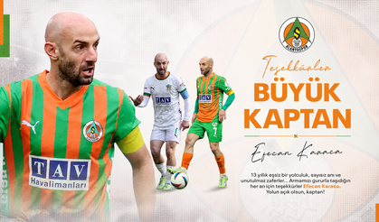 Alanyaspor Ailesi Unutmayacak: Efecan Karaca’ya Duygusal Uğurlama