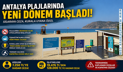 Plajda Sigara Yaktın mı? Cebin de Yanabilir! Yeni dönem