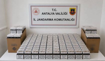 Alanya'da Kaçak Tütün Operasyonu: 10 Bin 680 Dolu Makaron Ele Geçirildi