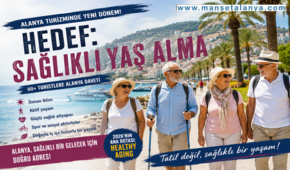 Alanya emekliliğe talip! 60 yaş üstüne "Gel, genç kal" daveti