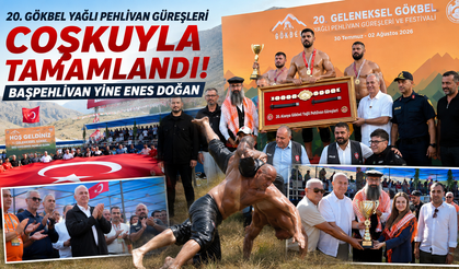 630 Pehlivan Kol Bağladı, Gökbel’de Kazanan Enes Doğan Oldu