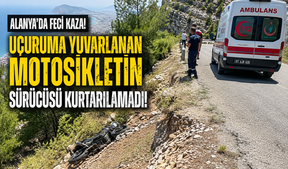 Alanya’da Motosiklet Kazası: 1 Ölü, 1 Yaralı