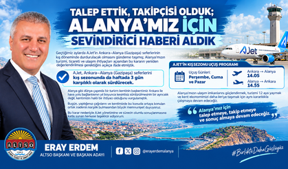 ERAY ERDEM’İN ISRARLI TAKİBİ SONUÇ VERDİ: “UÇUŞ YOK” DERKEN MÜJDE GELDİ!