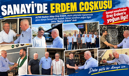 Eray Erdem’in sanayi çıkarması yoğun ilgi gördü