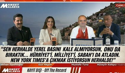 YAYINLARDAN KAÇAN TUNA’YA GÖNDERME: “NEW YORK TIMES’A MI ÇIKMAK İSTİYORSUN?”
