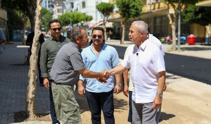 Başkan Özçelik Mahmutlar’da müjdeyi verdi: “Bir hafta erken bitiriyoruz”