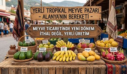 Alanya Tropikalin Başkenti Ama Rafları İthal Meyveler Süsledi!