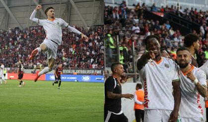 Nefes Kesen Maçta Zafer Alanyaspor’un!