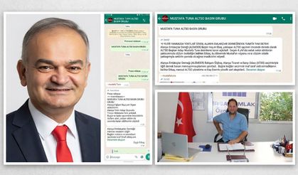 FLAŞ HABER: ALTSO ÜYESİ DAHİ OLMAYAN ERBAŞ, ALGI OPERASYONUNUN PARÇASI MI OLDU?