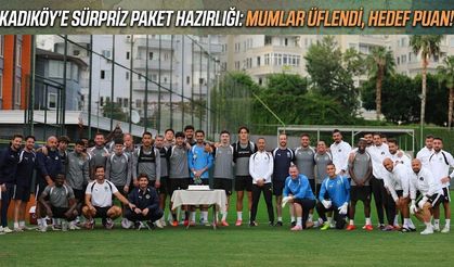 Kadıköy'e Sürpriz Paket Hazırlığı: Mumlar Üflendi, Hedef Puan!