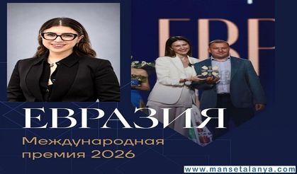 Manşet Alanya’nın Gururu: Figen Yıldırır Uluslararası Avrasya Ödülü’nde "Dünya Dili" Kategorisinde Finalist