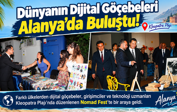 Laptoplar Açıldı, Dünya Alanya’ya Geldi!