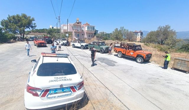 Alanya'da Trafik Denetimlerinde Sürücülere Rekor Ceza!