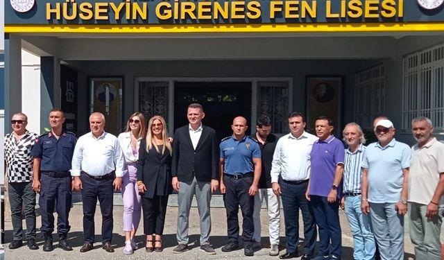 Alanya Hüseyin Girenes Fen Lisesi'nde Öğrencilerle Kaynaşma ve Sağlık Temalı Yemek