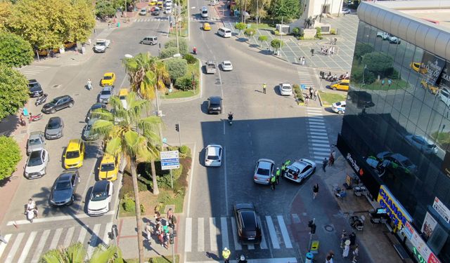 Alanya’da Drone Destekli Trafik Denetimi: 28 Sürücüye Ceza Kesildi