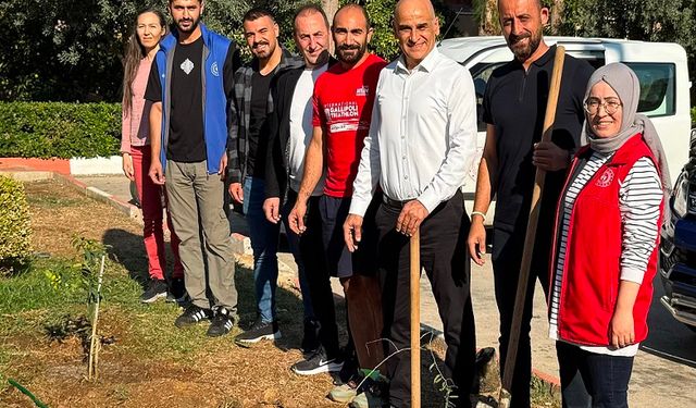 Alanya’da “Geleceğe Nefes, İnsanlığa Nefes” Etkinliği: Fidanlar Toprakla Buluştu