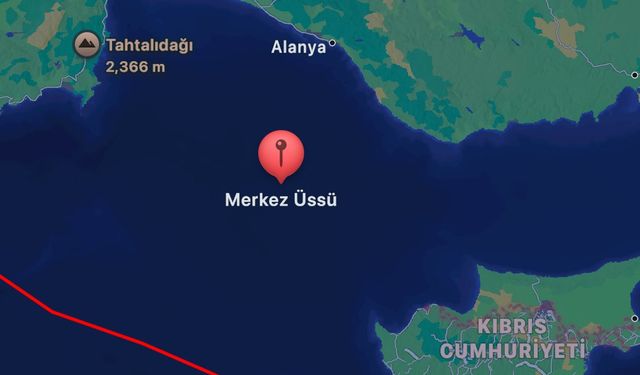 Resmi açıklama geldi. İşte depremin şiddeti