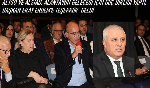 ALSİAD: Alanya'da Ada Bazlı İmar Planı ile Alanya’nın Görsel Bütünlüğü Sağlanacak!