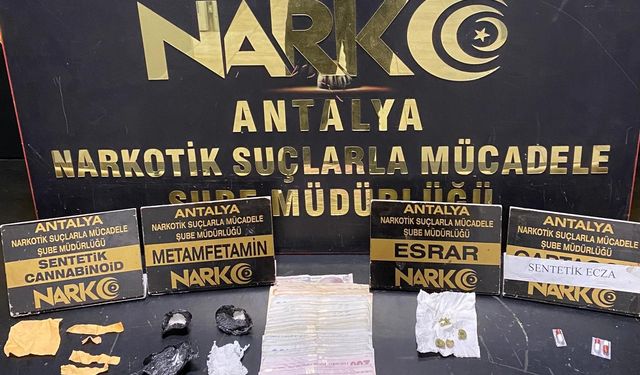 Narkotik Suçlarla Mücadelede Başarı: Son Bir Haftada 218 Şüpheli Yakalandı