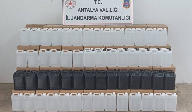 Yılbaşı Öncesi Gazipaşa’da Kaçak Sahte Alkol Operasyonu: 3000 Litre Etil Alkol Ele Geçirildi