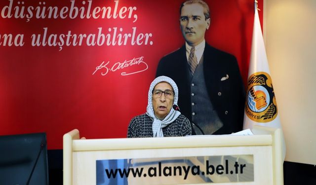 Saliha Marangoz’dan Alanya Belediyesi’ne Mola Evi İçin Teşekkür