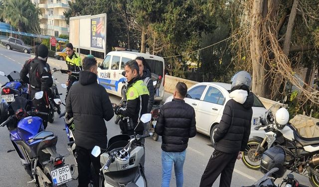 ALANYA’DA TRAFİK DENETİMLERİNDE REKOR CEZA