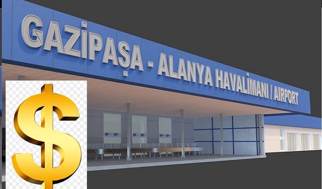 Alanya-Gazipaşa Havalimanın'dan 100 Bin Dolarlık katkı