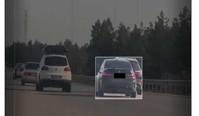 Antalya-Alanya Karayolunda Trafik İhlali Yapan Sürücülere Ceza