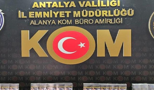 Kaçakçılık ve Organize Suçlara Geçit Yok: Son Bir Haftada Çok Sayıda Operasyon! (ALANYA)