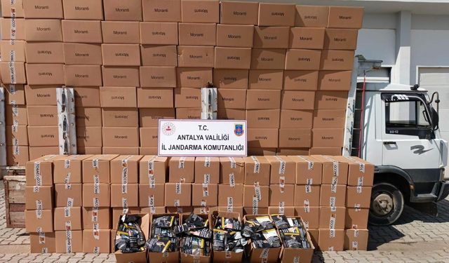 4 Ton Kaçak Tütün Ele Geçirildi: Jandarmadan Gazipaşa’da Dev Operasyon