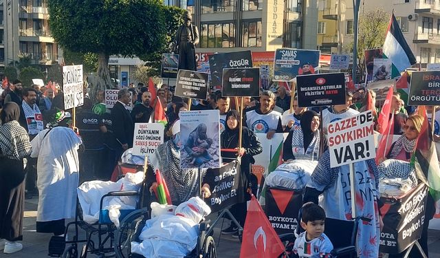 Alanya’dan Gazze’ye Destek Çağrısı: “Gazze için ayaktayız”