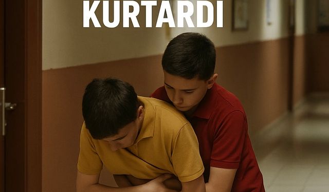 Alanya da Boğazına Cips Kaçan Arkadaşını Kurtardı: “Bunu Herkes Öğrenmeli”