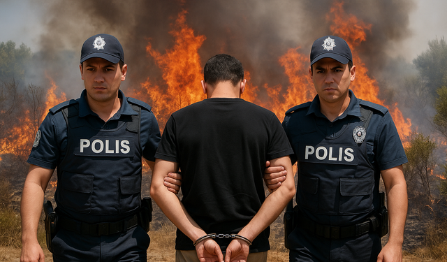 Alanya’da 1 Haftada 4. Yangın! Şüpheli Tutuklandı