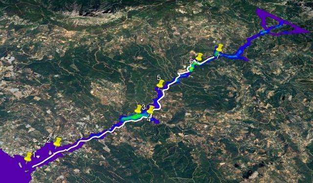 ALANYA DERELERİNDEKİ TAŞKIN RİSKLERİ ÖLÇÜLDÜ. DERE KENARLARINDA YAPILAR KALDIRILMALI