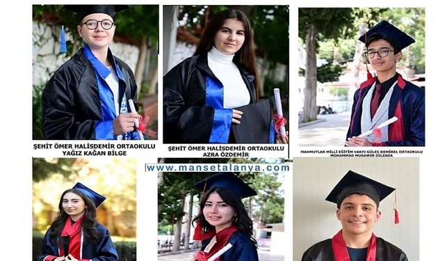 Alanya LGS’de Yine Parladı: Şehit Ömer Halisdemir Ortaokulu Zirvede