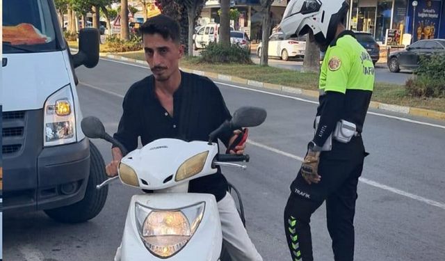 Kask Yok, Ruhsat Yok, Ceza Çok! Alanya’da Sıkı Trafik Uygulaması