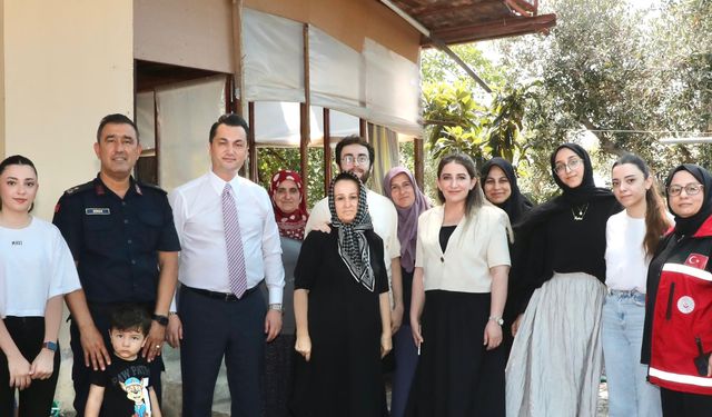 Alanya’da Vefanın Adı: Şehit Ailelerine ve Gazilere Hane Ziyareti