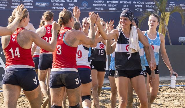 EHF 2025 AVRUPA PLAJ HENTBOL ŞAMPİYONASI BAŞLADI
