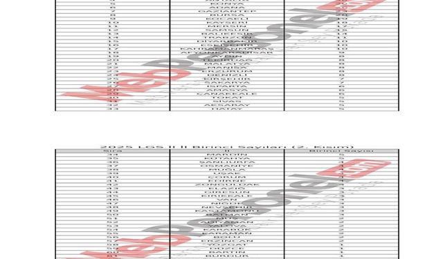 Alanya’dan LGS’de Rekor Başarı: 46 İli Geride Bıraktı. 5 Türkiye birincisi