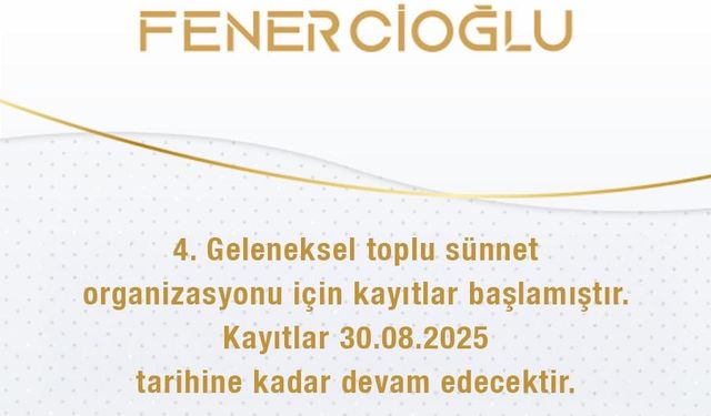 Fenercioğlu’ndan Şehrine Anlamlı Katkı