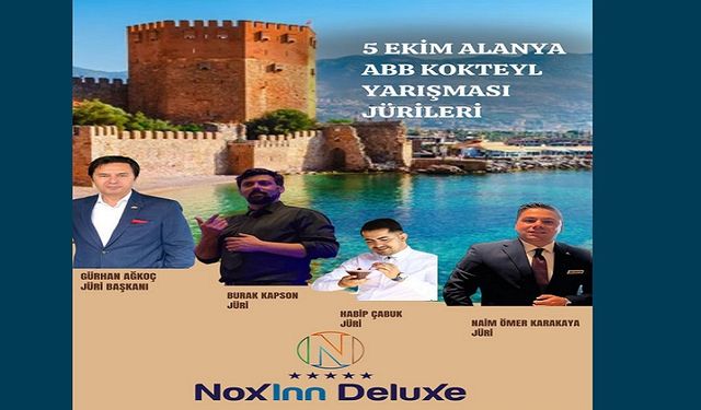 Türkiye’de Bir İlk! Alanya ve Gazipaşa Yerli Kokteylini Seçiyor. Barmenler bu haber sizin için!