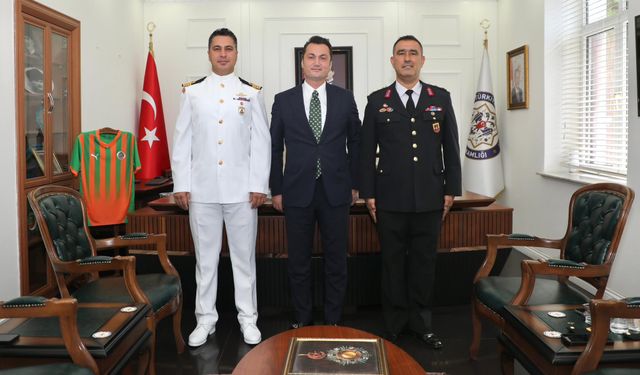 Alanya’da Komutanlarımız Yarbaylığa Terfi Etti