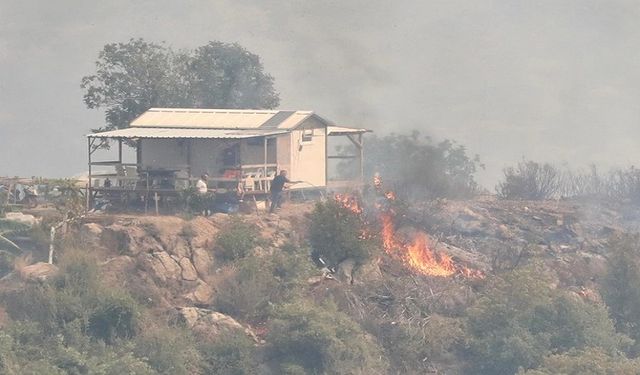 Alanya’da Alevlerle 3’üncü Gün.  Evler Tehdit Altında. Şıhlar ve Kocaoğlanlı’da Tahliyel başladı